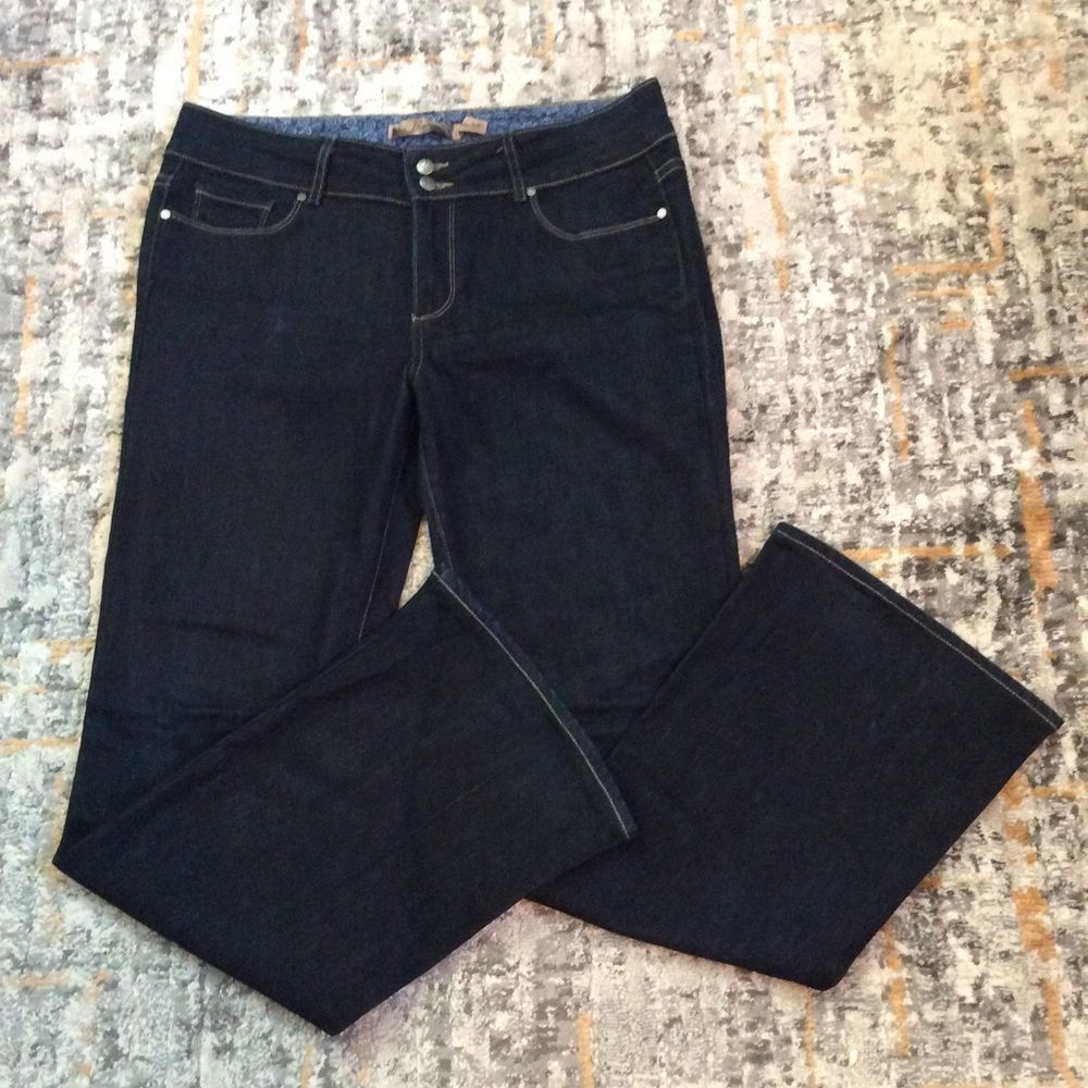 PAIGE PREMIUM HIDDEN HILLS BOOT CUT JEANS! SZ 32